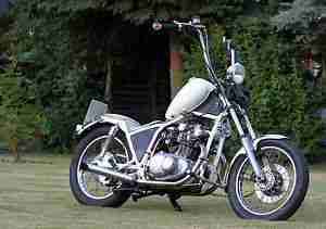 Suzuki GS 400 Chopper Umbau