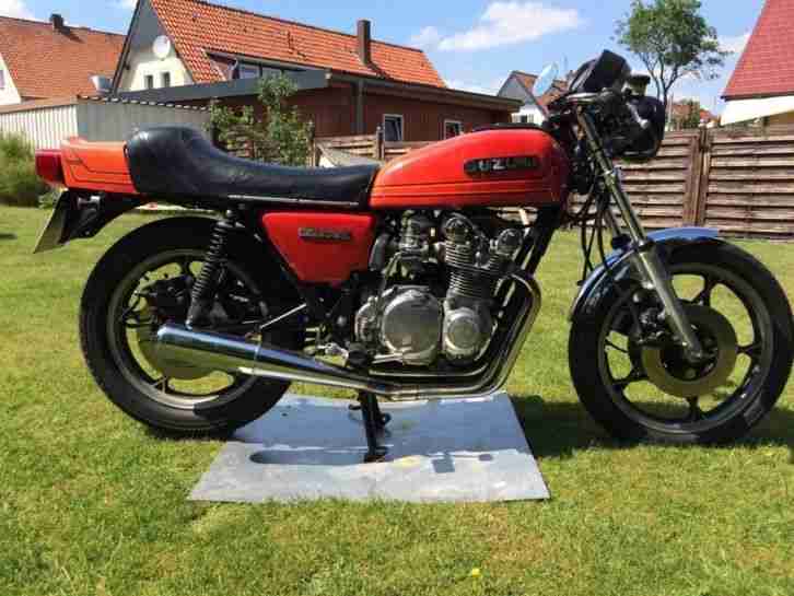 Suzuki GS 500 E Café Racer Klassiker Oldtimer Reifen neu Koni Giuliari M-Lenker