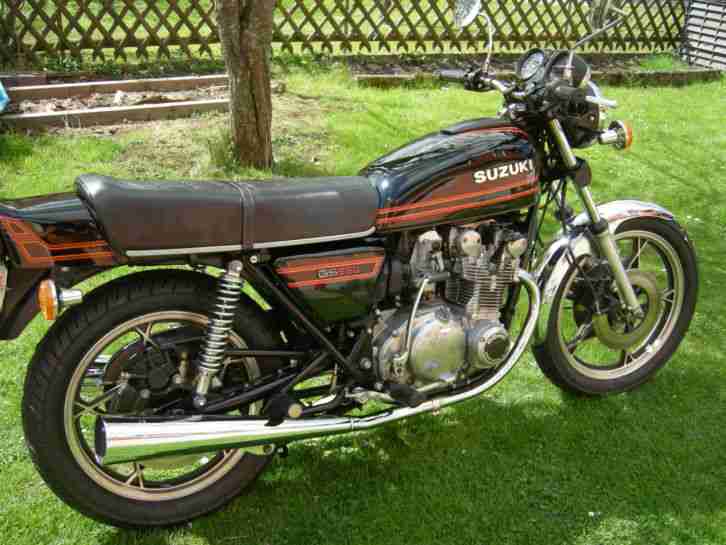 Suzuki GS 550 no Honda Kawasaki, Yamaha BMW