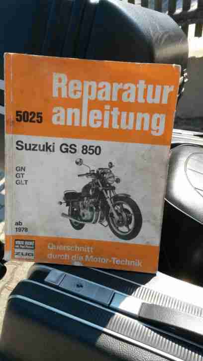 Suzuki GS 850, TÜV neu, BJ 1979, Koffer, 25261 km, fahrbereiter Kardan Tourer