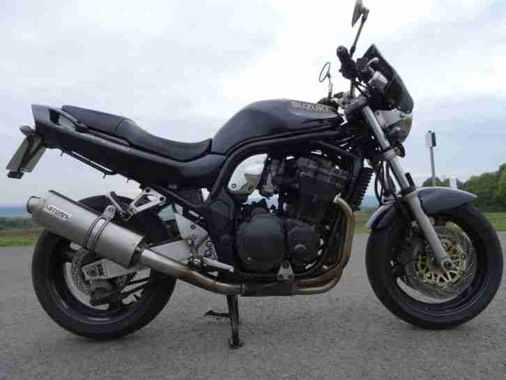 Suzuki GSF Bandit 1200 Kult GV75A Schwarz Unfallfrei 2.Hand Leistungsoptimiert
