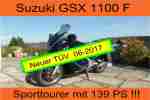 GSX 1100 F Unfallfrei TÜV neu 2. HD.