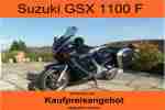 GSX 1100 F Unfallfrei TÜV neu 2. HD.