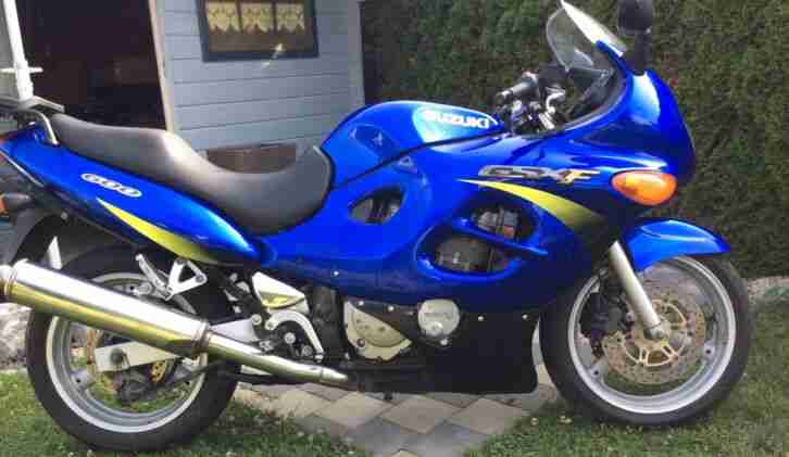 Suzuki GSX 600, F mit 21000 Km ,Aus zweiter Hand ,Baujahr 2002 ein Tages Auktion