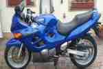 GSX 600 F nur 31600 km blau guter