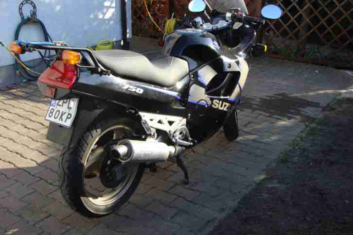 Suzuki GSX 750F Sport Tourer 98PS, 36500km, EZ 94, GR 78A Racingauspuff