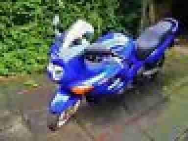Suzuki GSX F 600, 82 PS, blau, Sportler/Supersporttourer, TÜF bis 06.2015