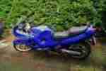 GSX F 600, 82 PS, blau, Sportler