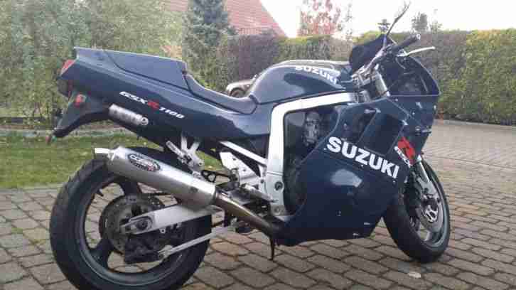 Suzuki GSX-R 1100 - Luft/Öl - BJ 91 - Original mit Cobra 4-1 - Superbikelenker