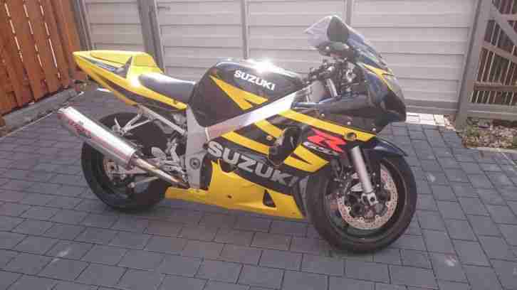 Suzuki GSX-R 600 K3 GSXR 600 BJ 2003 36000km Top Zustand gelb / schwarz