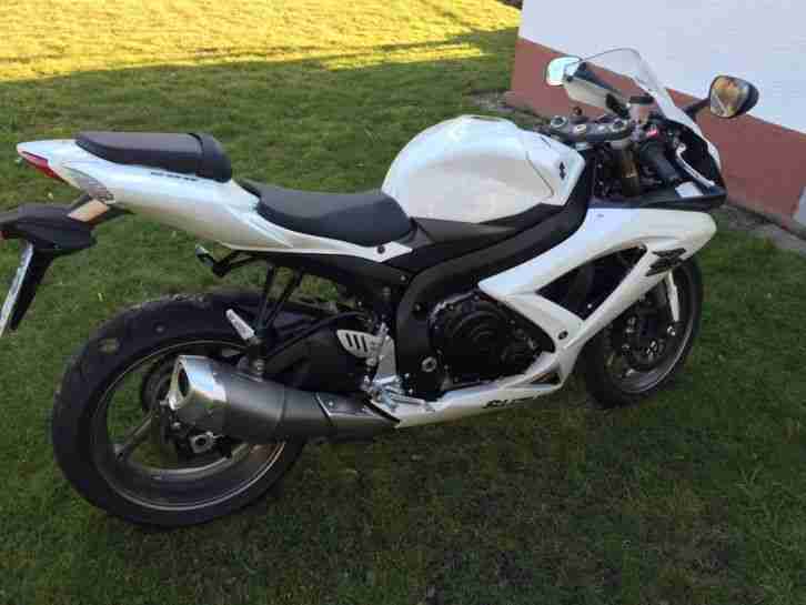Suzuki GSX-R600 weiß wie NEU