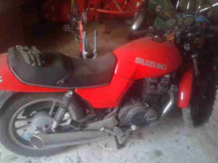 Suzuki GSX400 mit 30KW