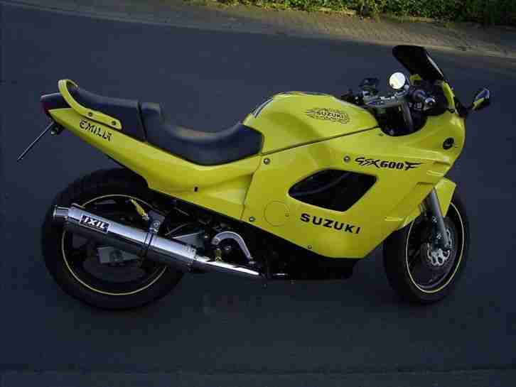 Suzuki GSX600F, Bj1997, GN72B, gelb