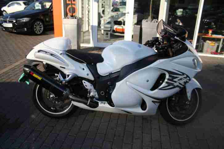 Suzuki GSXR 1300 R Hayabusa- 7700 KM-Weiss Perleffect - EZ:2011