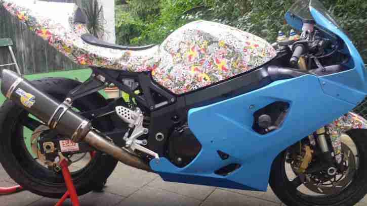 Suzuki GSXR 600 K5 2004-2005 Rennmotorrad Rennstreck Rennmaschine