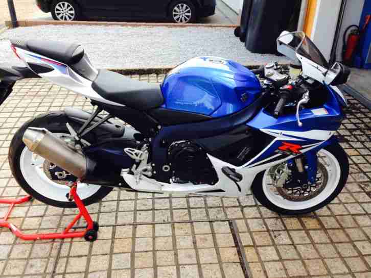 Suzuki GSXR 600 L1 mit 12 Monate Restgarantie in neuwertigem Zustand!!!!