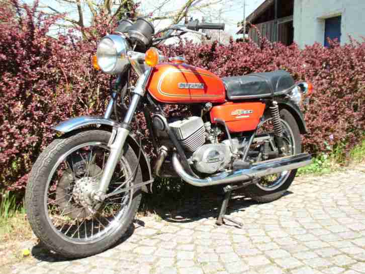 Suzuki GT 250 EZ 1976 unverbastelt, original Zustand, fahrbereit !!
