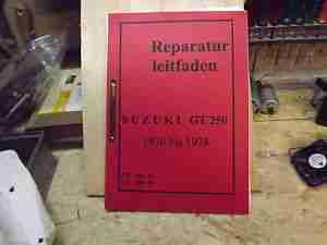 Suzuki GT reperaturanleitung