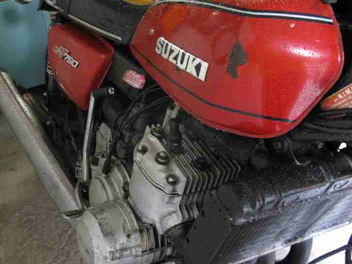 Suzuki GT750 original 2 stroke