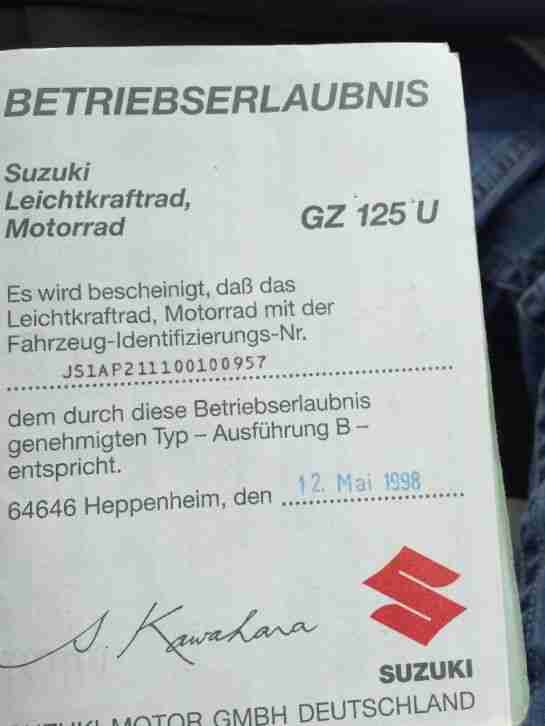 Suzuki Gz125