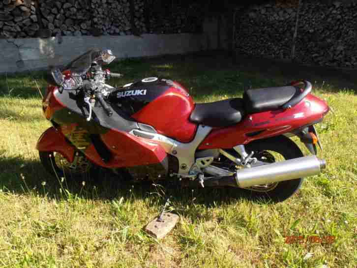 Suzuki Hayabusa 99 er offen, nur 28.700 km