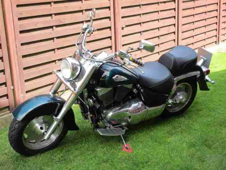 Suzuki Intruder VL 1500 schwarz grün echte 2800 KM gelaufen