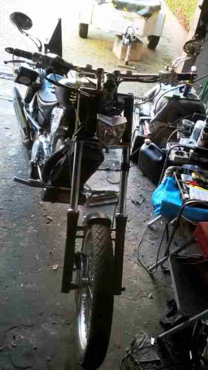 Suzuki Intruder VS 800,AME-Gabel, Fußkupplung Handschaltung, 170er...