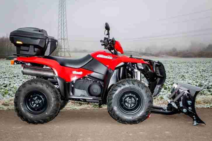 Suzuki King Quad 500 inkl. Winterkit, LOF , Neufahrzeug 2015, Zugmaschine