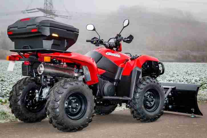 Suzuki King Quad 500 inkl. Winterkit, LOF , Neufahrzeug 2015, Zugmaschine