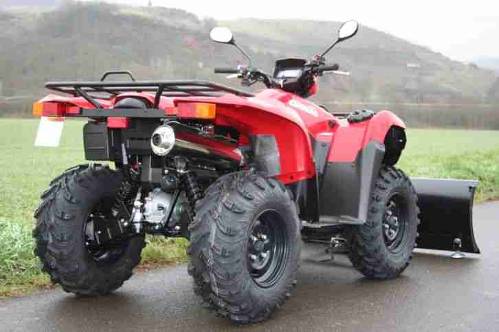 Suzuki King Quad 750 AXI , LOF , Neufahrzeug, mit Schneeschild und Winde