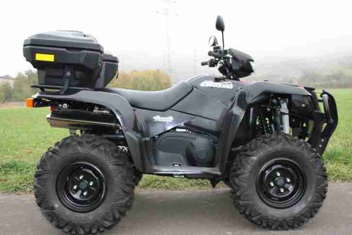 Suzuki King Quad 750 AXI, camoflage, LOF , Neufahrzeug 2014/15, Zugmaschine