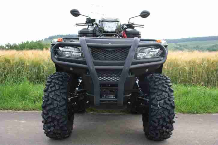 Suzuki King Quad 750 AXI inkl. LOF , Neufahrzeug 2014, Zugmaschine mit Zubehör