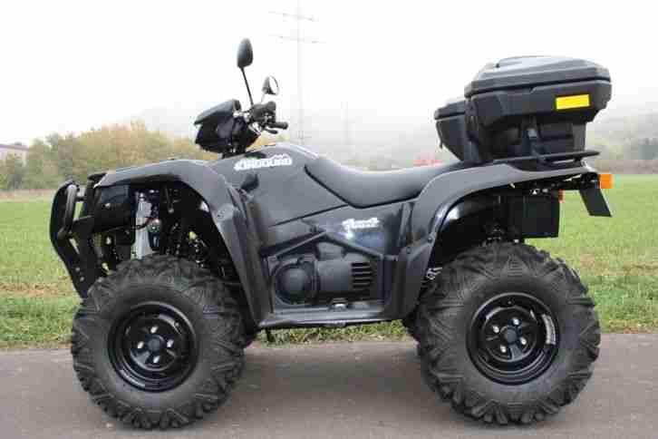 Suzuki King Quad 750 AXI, schwarz, LOF , Neufahrzeug 2013/14, Zugmaschine