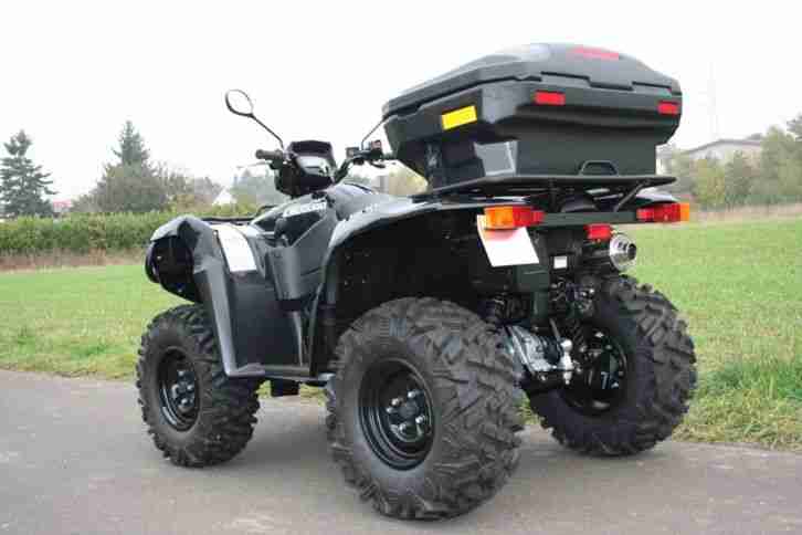 Suzuki King Quad 750 AXI, schwarz, LOF , Neufahrzeug 2014/15, Zugmaschine