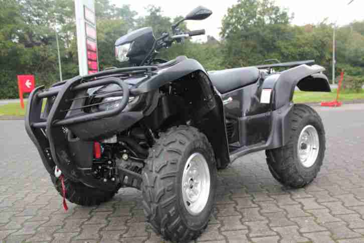 Suzuki King Quad 750 AXi Quad ATV Schwarz Unfall viele Extras nur 408 km 2. Hand