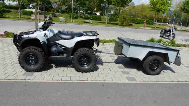 Suzuki King Quad 750 inkl. Anhänger und Seilwinde