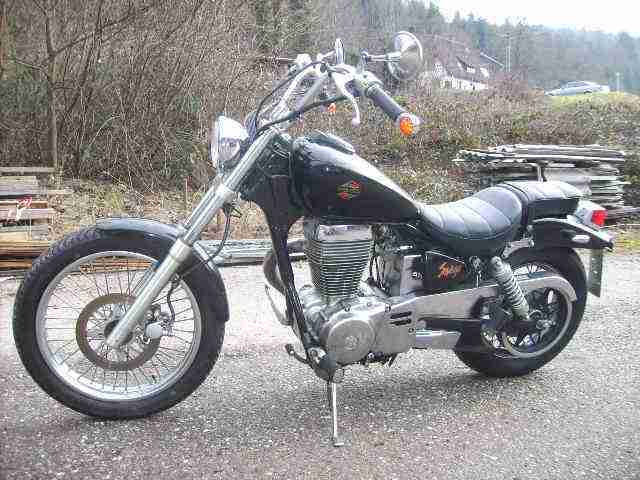 LS 650 Savage NP41B Chopper Bj 1992