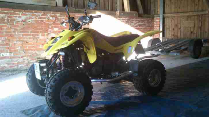 Suzuki LTZ 400 AK47 (SF400) Bj.2003 in gutem Zustand,Insp.neu,8xFelgen+Bereifung