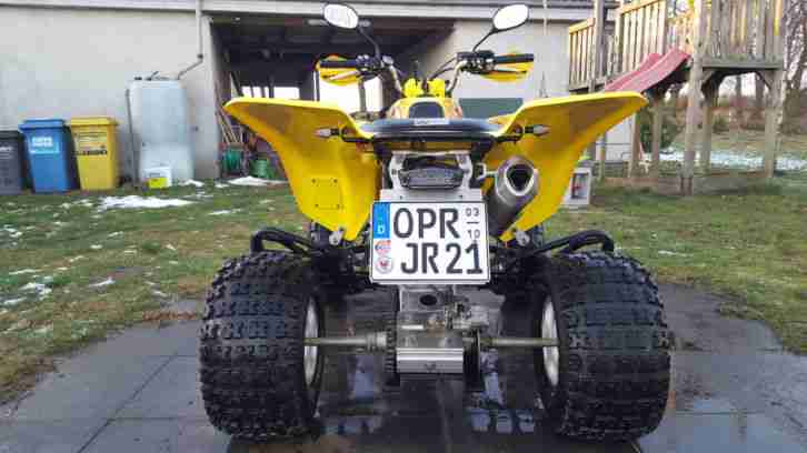Suzuki LTZ 400 mit TÜV bis 09/2017, sehr wenig Kilometer gelaufen
