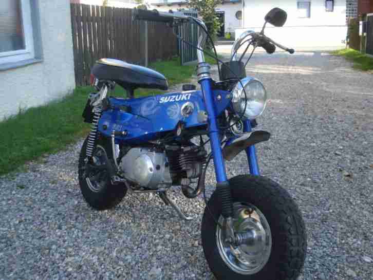 Suzuki MT 50 "Trial Hopper" Mega seltenes Mini-Mokick in einem guten Zustand