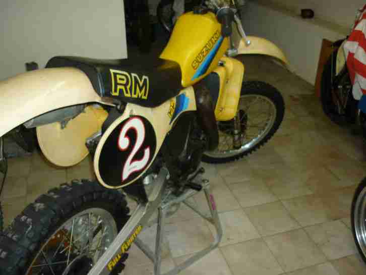 Suzuki RM 125 Twinshock Oldtimer Roland Diepold