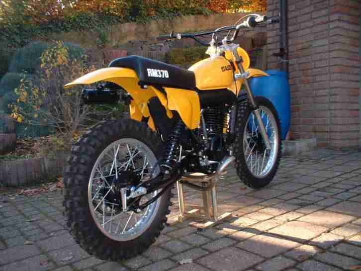 Suzuki RM 370, Bj.1977,Vintage , Twinshock, VMX, Veteran Cross, Oldtimer,