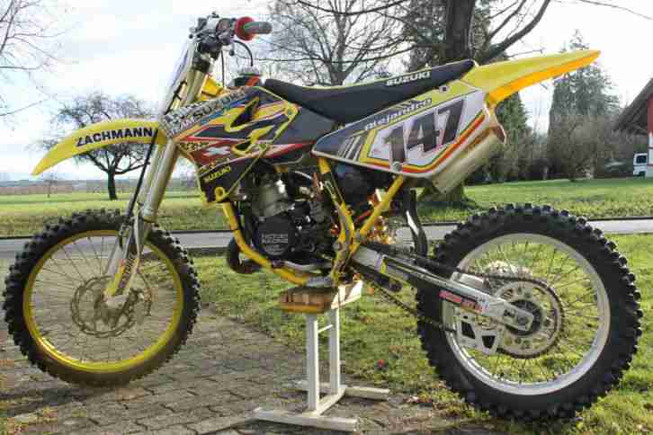 Suzuki RM85 auf Riwa-Rahmen - zuverlässig und schnell