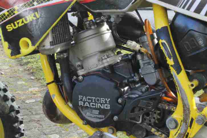 Suzuki RM85 auf Riwa-Rahmen - zuverlässig und schnell