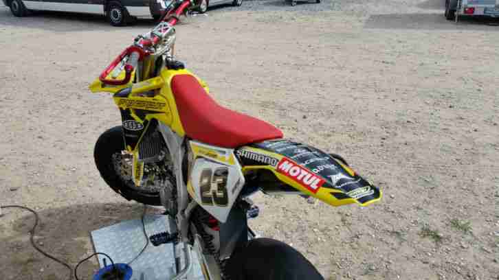 Suzuki RMZ RM-Z RM Z 450 Supermoto Bj.07 Rev. vor 10 Std. - Top Leistung