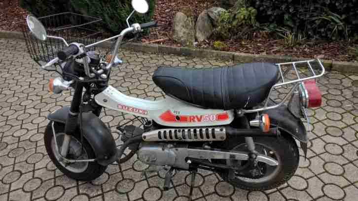 Suzuki RV 50 Mokkik, Kleinkraftrad, wie Roller, Top Zustand mit Papiere