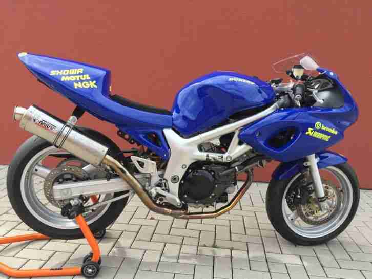 SV 650 S Rennstrecken Umbau Racebike