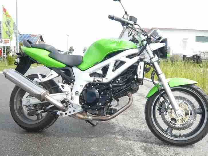 Suzuki SV650 in KAWA GRÜN - EZ 2000 / Tüv 04/2015 NUR: 2395,-€ !!!!!!!!