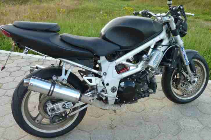 Suzuki TL1000 S Bj. 97 als Basis, viele Teile und Eintragungen