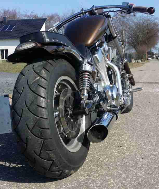 Suzuki VS 1400 Intruder 14° 200er Bobber Harley VN 800 Springer Frisco Paughco